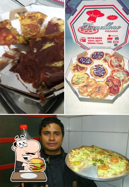 Experimente um hambúrguer no Fornellone Pizzaria