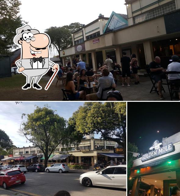 O exterior do Golden Mile itupava