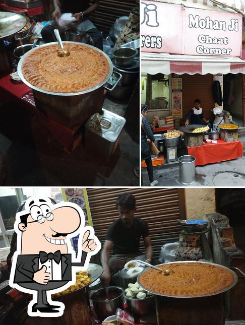 See the pic of Mohan Ji Chaat Corner
