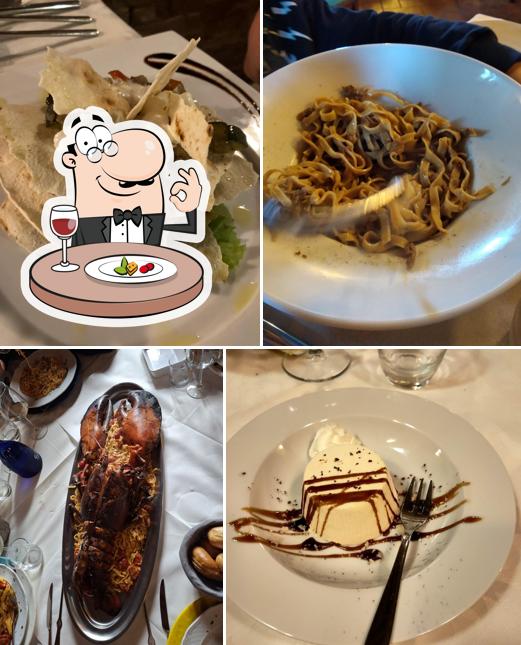 Cibo al Ristorante il chicco di grano