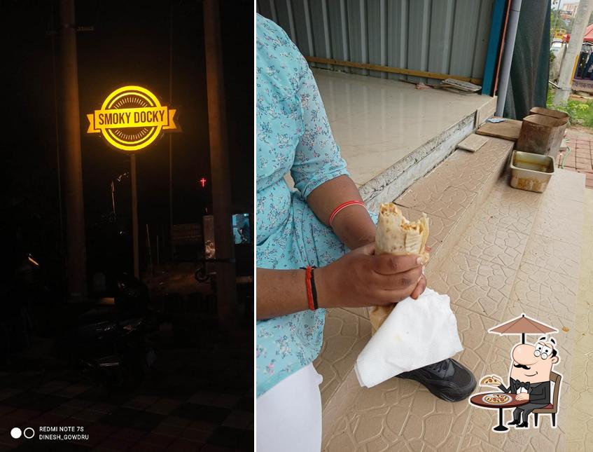 The exterior of Smoky Docky Madikeri
