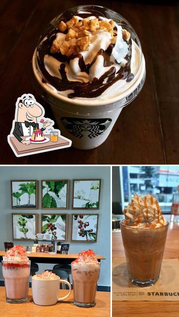 Starbucks provides a number of desserts