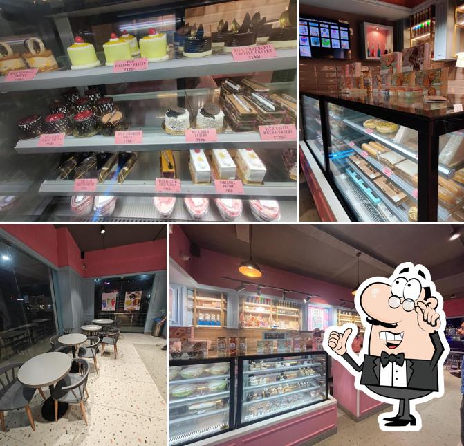 The interior of Sweet Dough By Kanha