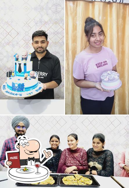 The image of food and interior at The Cakes School By Tarun Pahuja