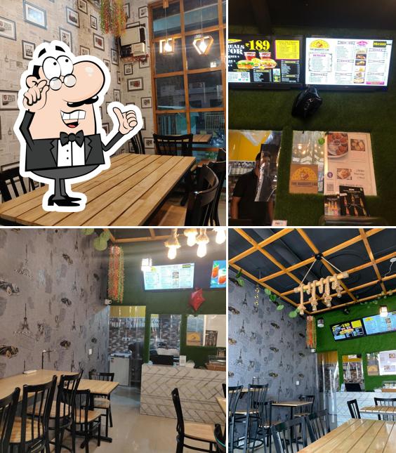 The interior of The Naughty Lab