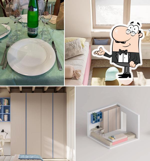 Installez-vous à l'une des tables de Ristorante Colombini