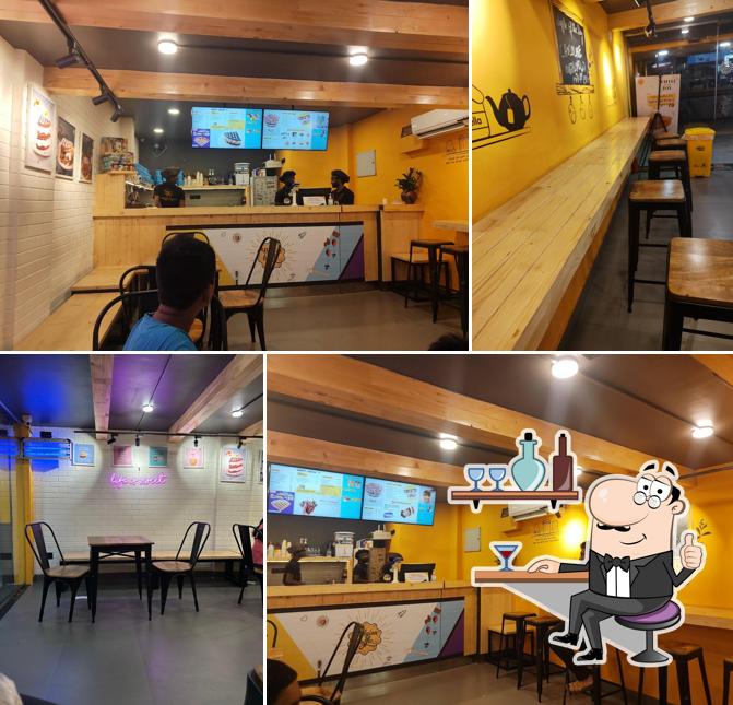 The interior of The Belgian Waffle Co