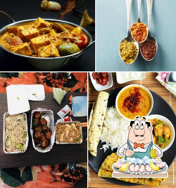 Get seafood at Uniyala's Bawarchi Take Away Restaurant