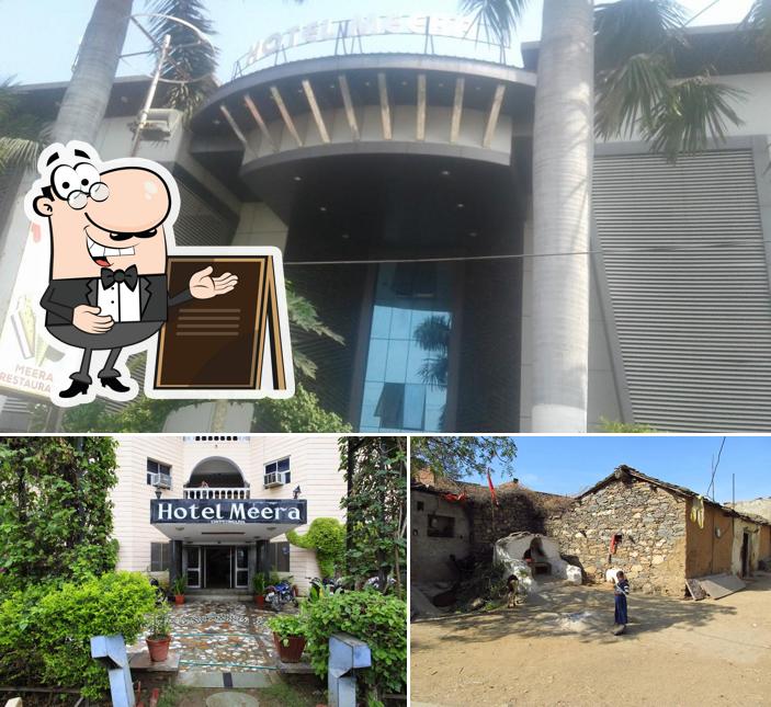 The outside area is an important feature of HOTEL MEERA