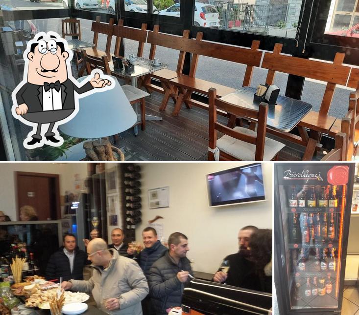 Gli interni di Elegance Cafè