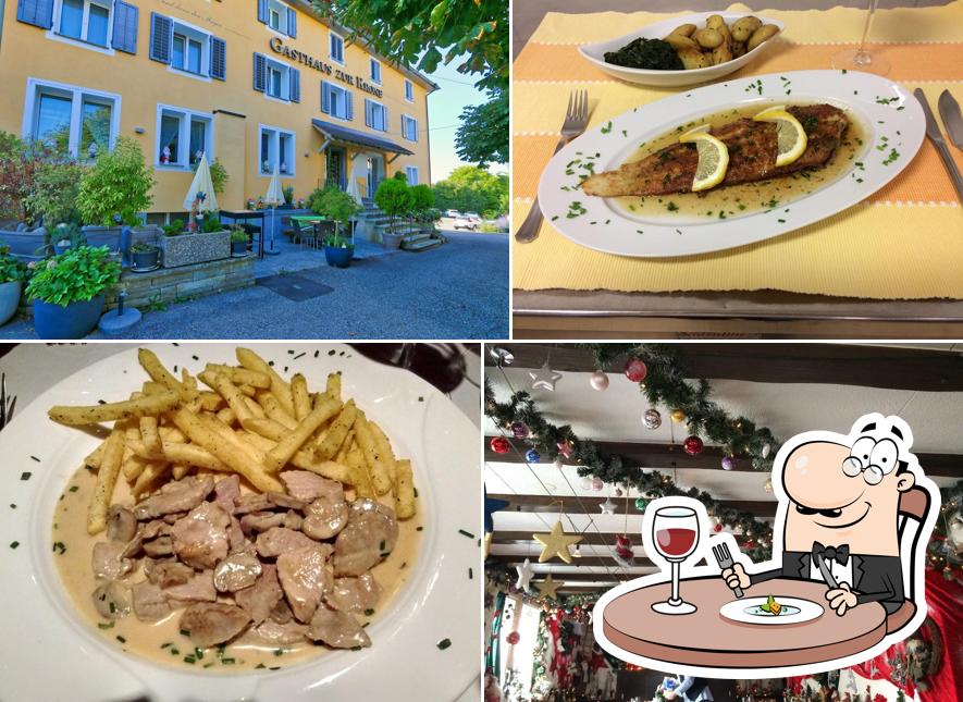 Cibo al Gasthaus zur Krone