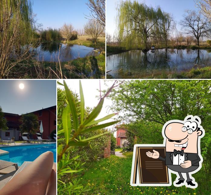 Gli esterni costituiscono una caratteristica importante di Hotel Antico Borgo Torricella & Wellness