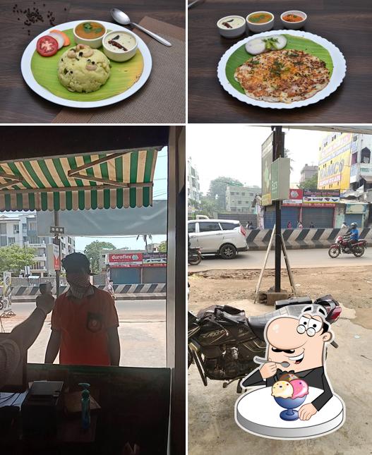 Order one of the sweet dishes