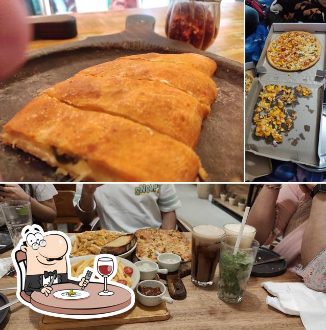 Food at La Pino'z Pizza
