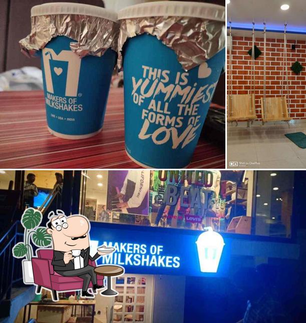 The interior of Makers Of Milkshakes
