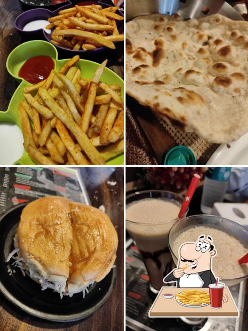 French fries at Moonlight Cafe & Restaurant
