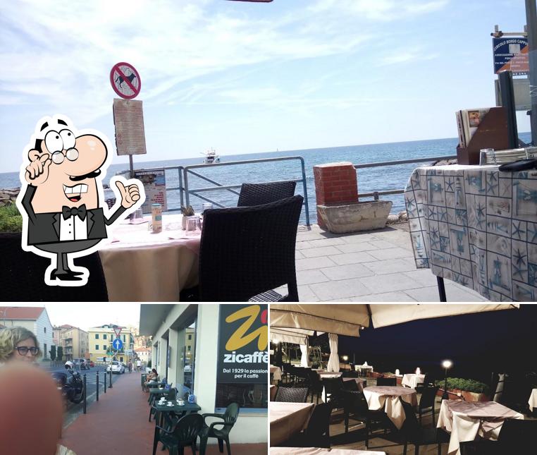 Siediti a un tavolo di Osteria del pescatore Ristorante