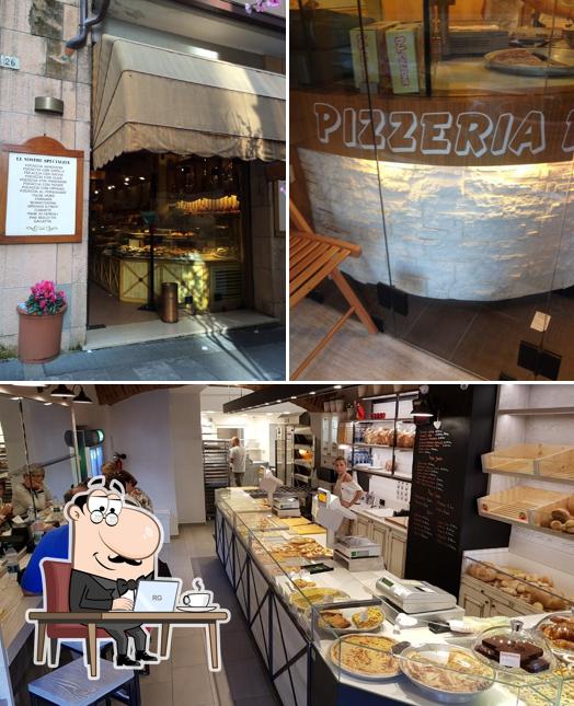 Gli interni di Pinamonti Focacceria