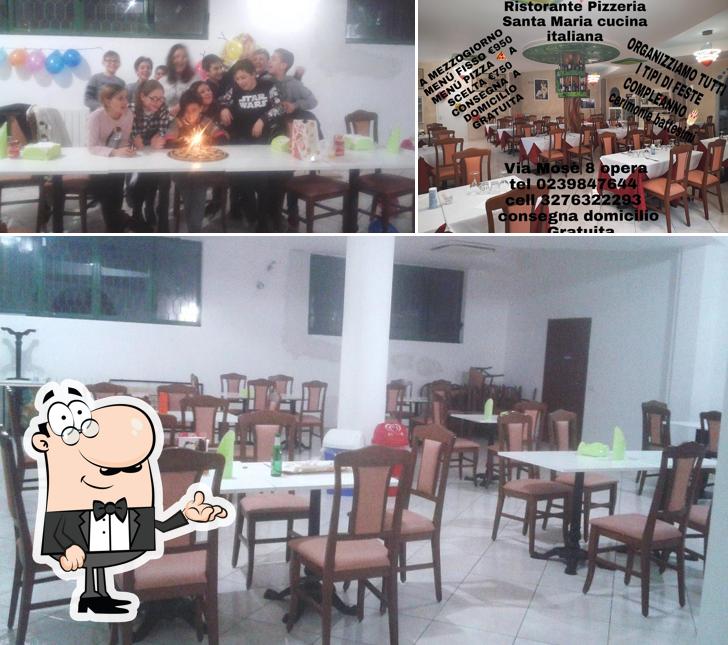 Dai un'occhiata agli interni di Ristorante santa Maria