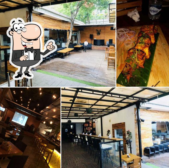 Check out how Playboy Beer Garden looks inside