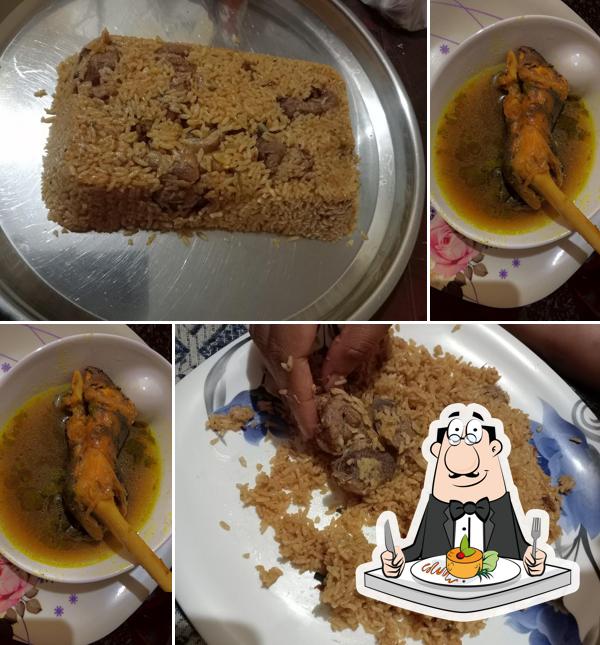 Food at Raj Biryani