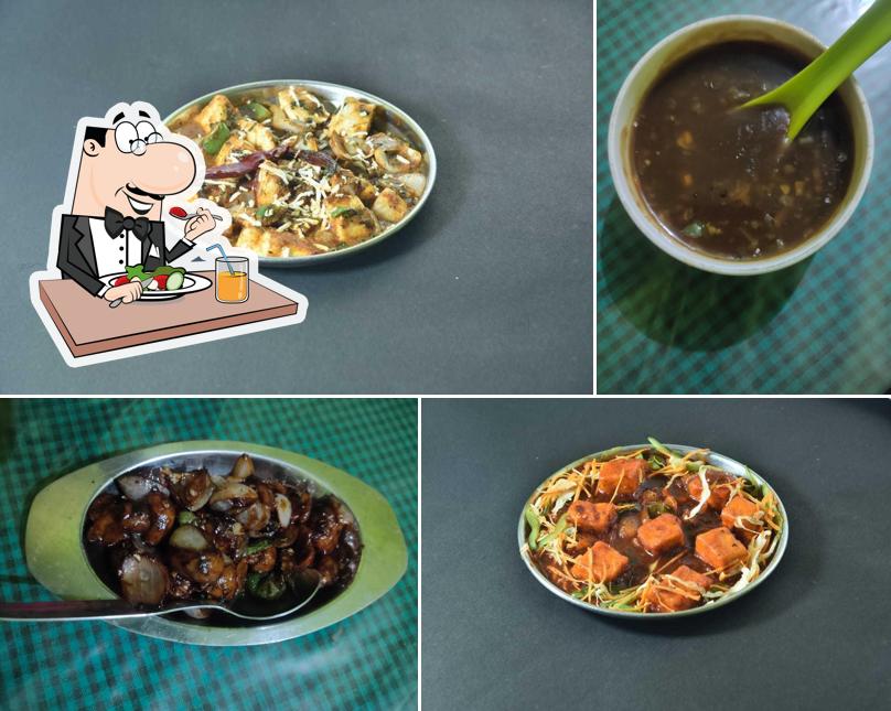Food at Real Taste Restaurant