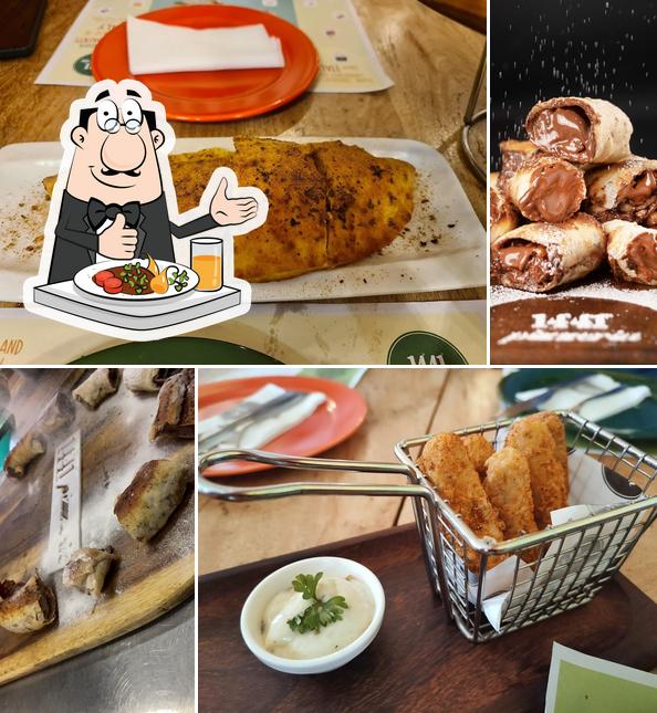 Food at 1441 Pizzeria Surat