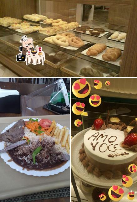 Comida em Panificadora e Confeitaria Casa Andina