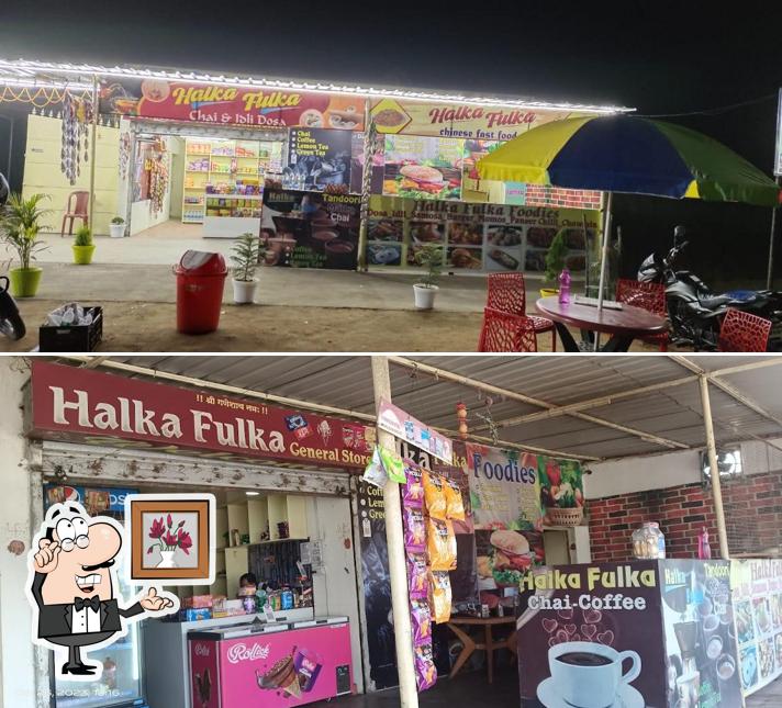 The interior of Halka Fulka foodies