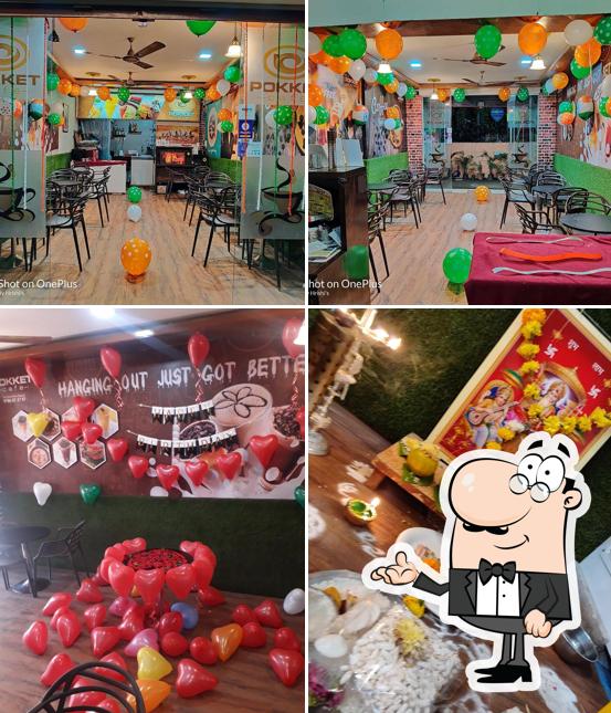The interior of McLLo Cafe / Best cafe in Talegaon