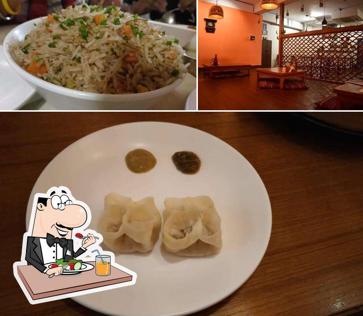 The restaurant's food and interior