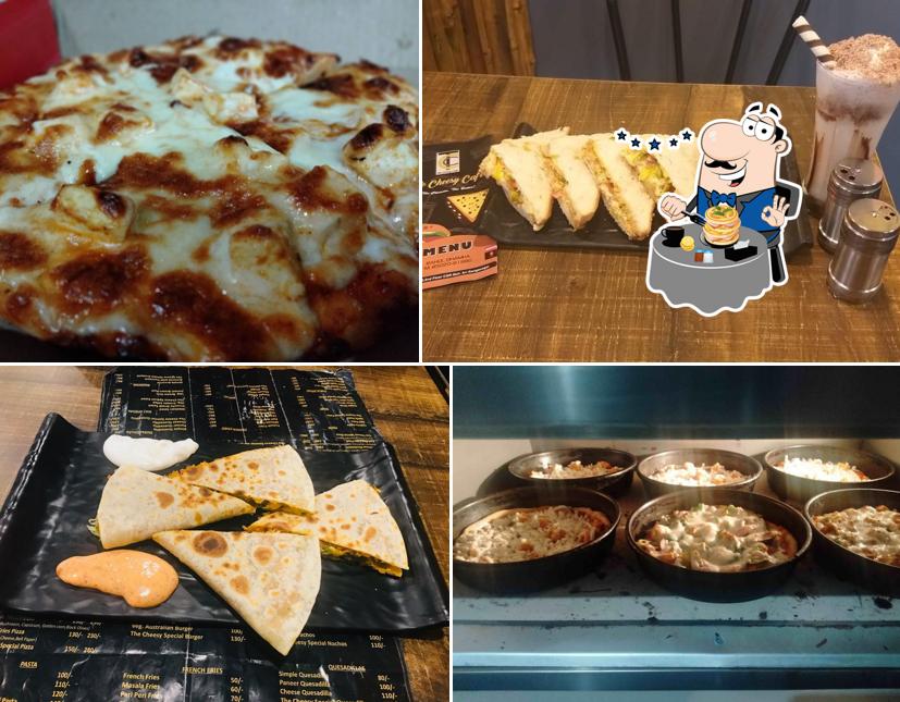 Food at The Cheesy Cafe
