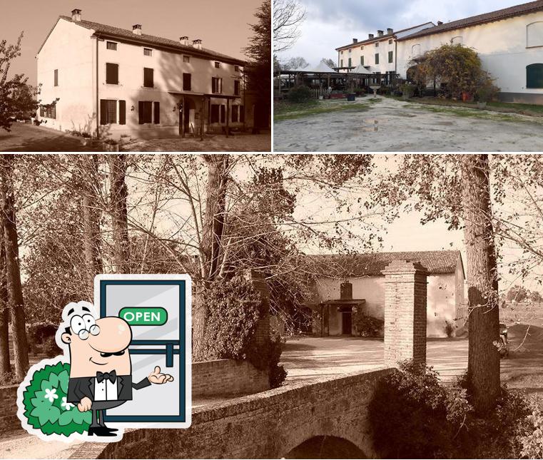 Goditi la vista dagli esterni di Ristorante Corte Bondeno