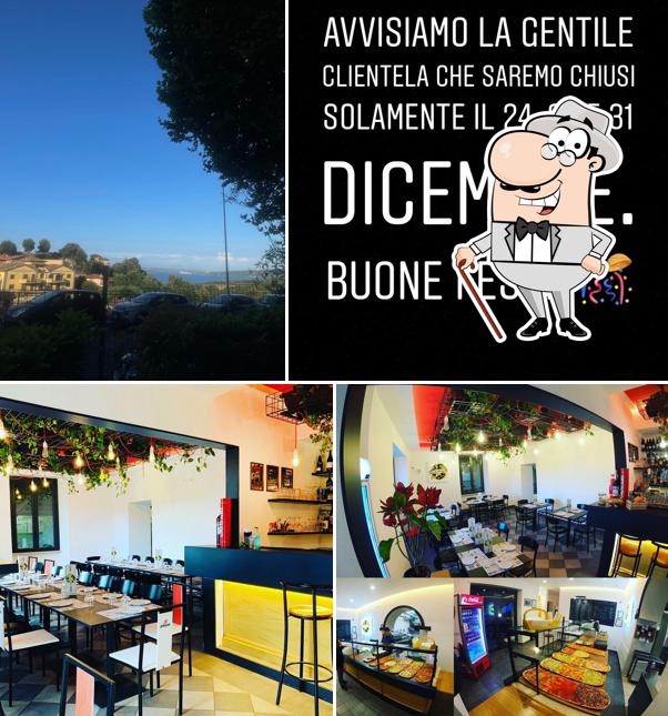 Puoi goderti l'aria fresca dal dehors di Striscia la Pizza