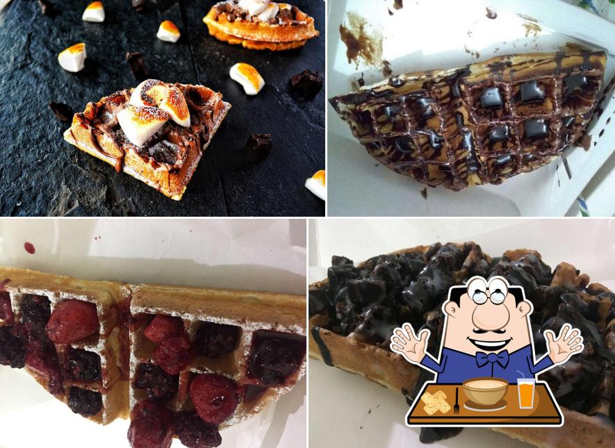 Food at Waffle Iron