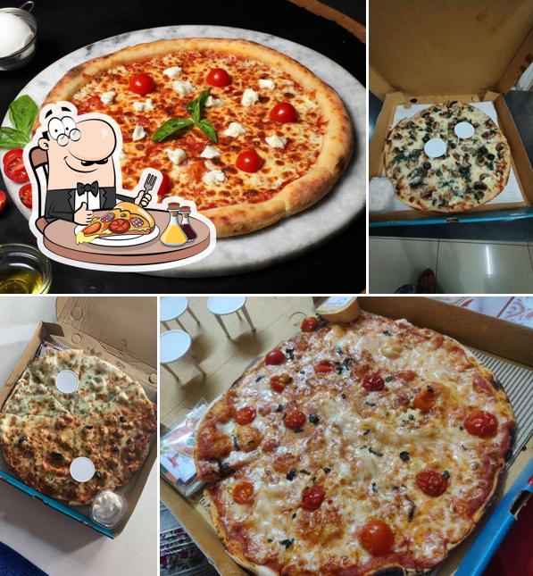 Try out pizza at Big City Pizza