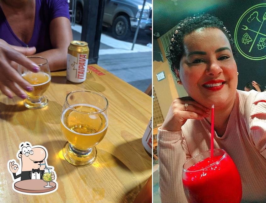 Prove uma bebida do menu