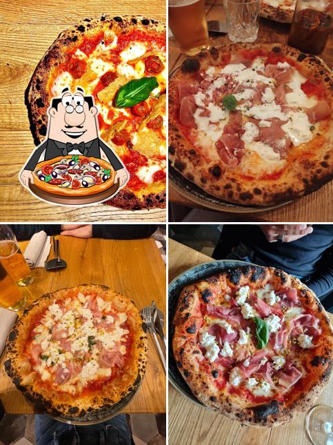 A Casa Curci, puoi assaggiare una bella pizza