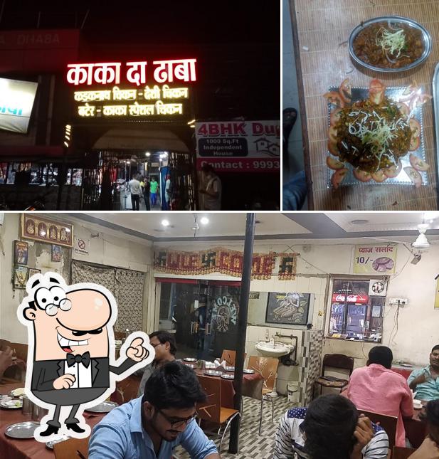 The interior of Kaka Dhaba