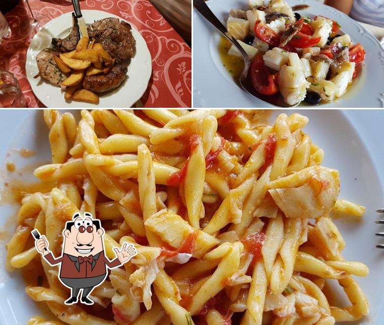 Platti al Ristorante Pizzeria La Scaletta