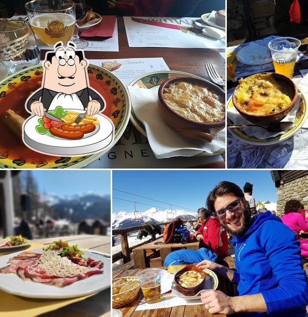Cibo al Chalet du Soleil