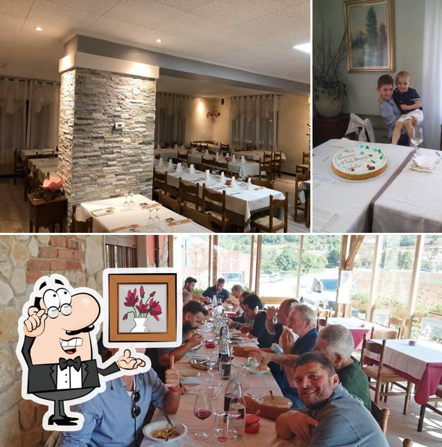 Gli interni di Trattoria Gemma Dei Berici
