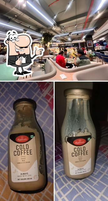 Look at this image of HALDIRAM'S