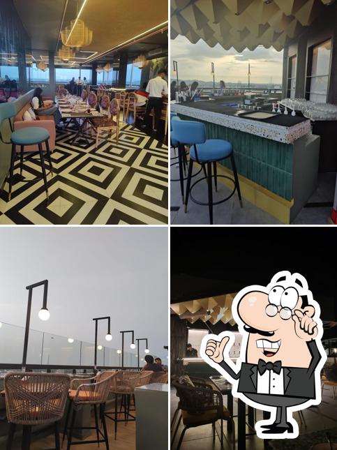 The interior of Hytte By Samrat