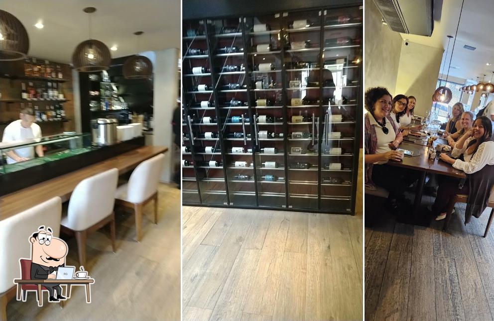 O interior do KISŪ Japanese Cuisine