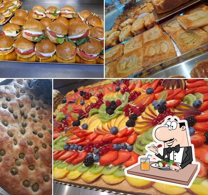 Cibo al Panificio Pan per focaccia