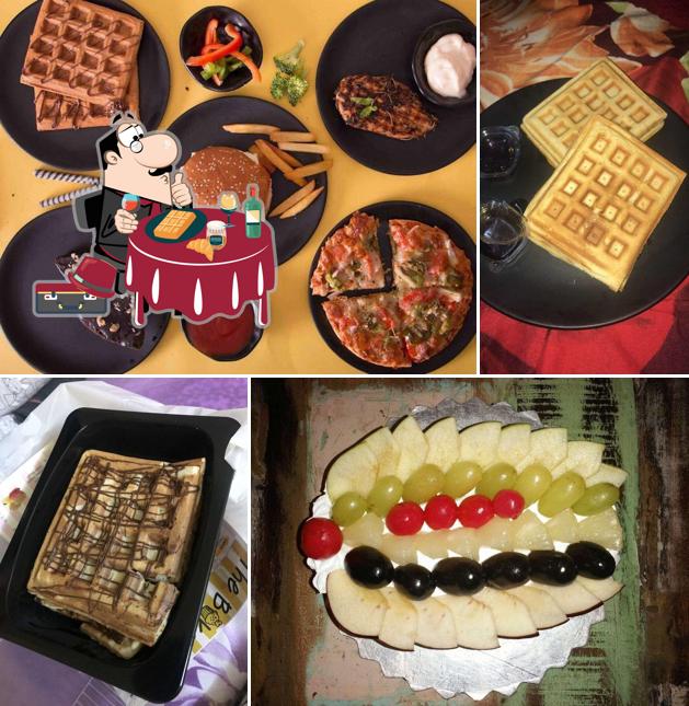 Waffles at The Baker's Bar
