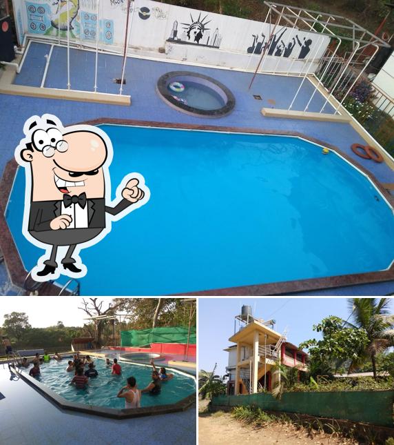 The exterior is an important feature of Shri Sadguru Krupa Beach Resort