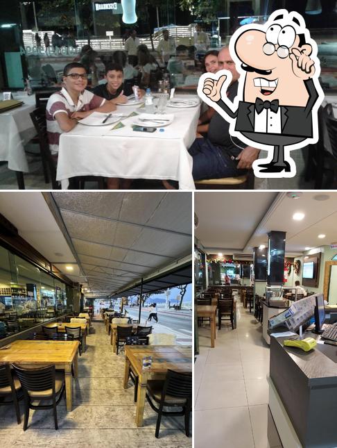 O interior do Telhadinho