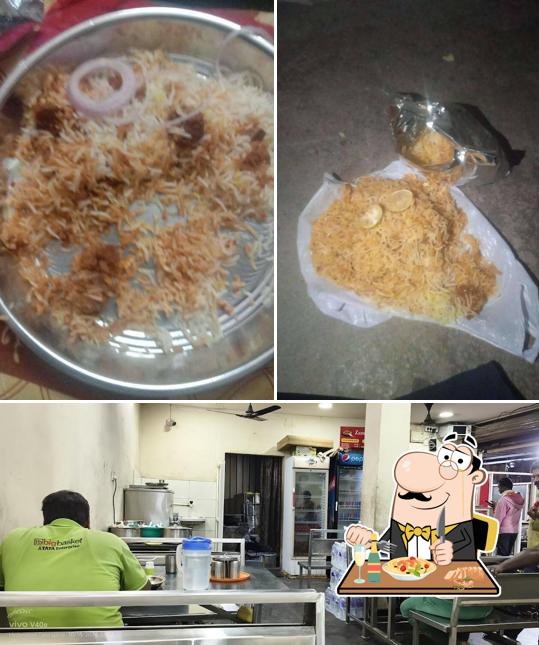 Take a look at the picture showing food and interior at ZAM ZAM HOTEL
